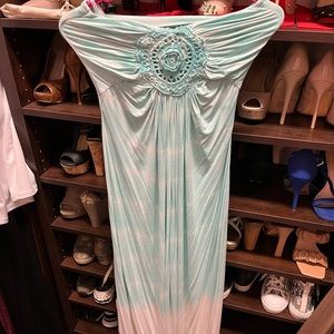 Tube Maxi Dress with center detail